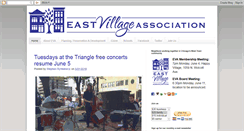 Desktop Screenshot of eastvillagechicago.org